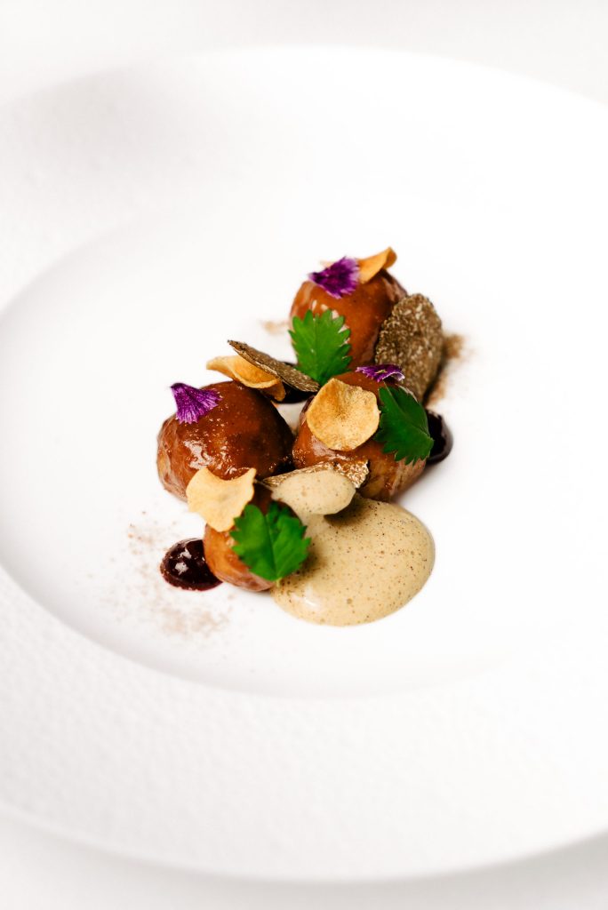 Jerusale-Artichoke-black-truffle-buckwheat-sabayon-barberry-scaled